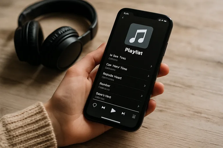 Je eigen playlist met mooie liedjes maken