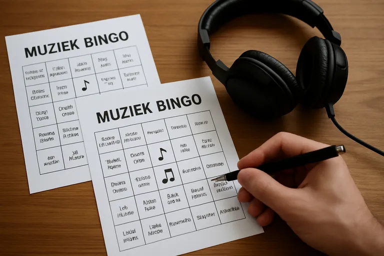 Muziek bingo kaarten downloaden: beste bronnen en simpel stappenplan