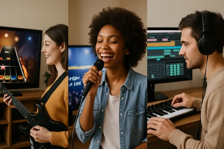 Populaire categorieën muziek spelletjes en muziek games