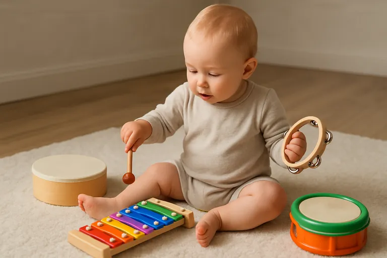 Soorten muziek speelgoed voor 1 jaar