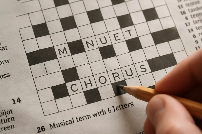 Wat bedoel je met muziekterm 6 letters