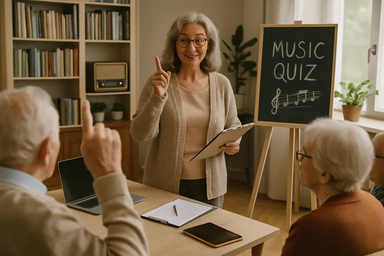 Zo organiseer je een muziek quiz voor ouderen
