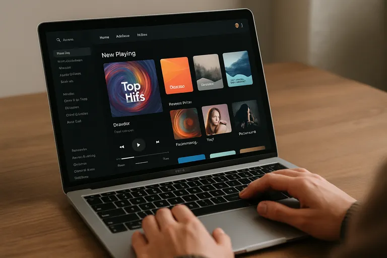 Belangrijkste functies van een goede muziek site
