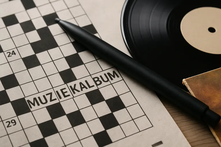 Wat bedoel je met "muziekalbum 8 letters"