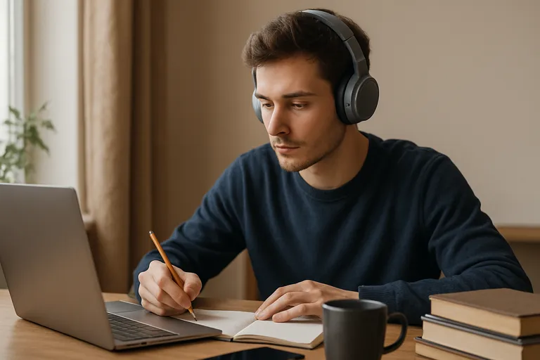 Werken en studeren met muziek