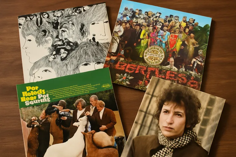 Iconische artiesten en albums uit de jaren 60